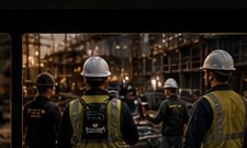 Construction crew ready for a BagRun crew route
